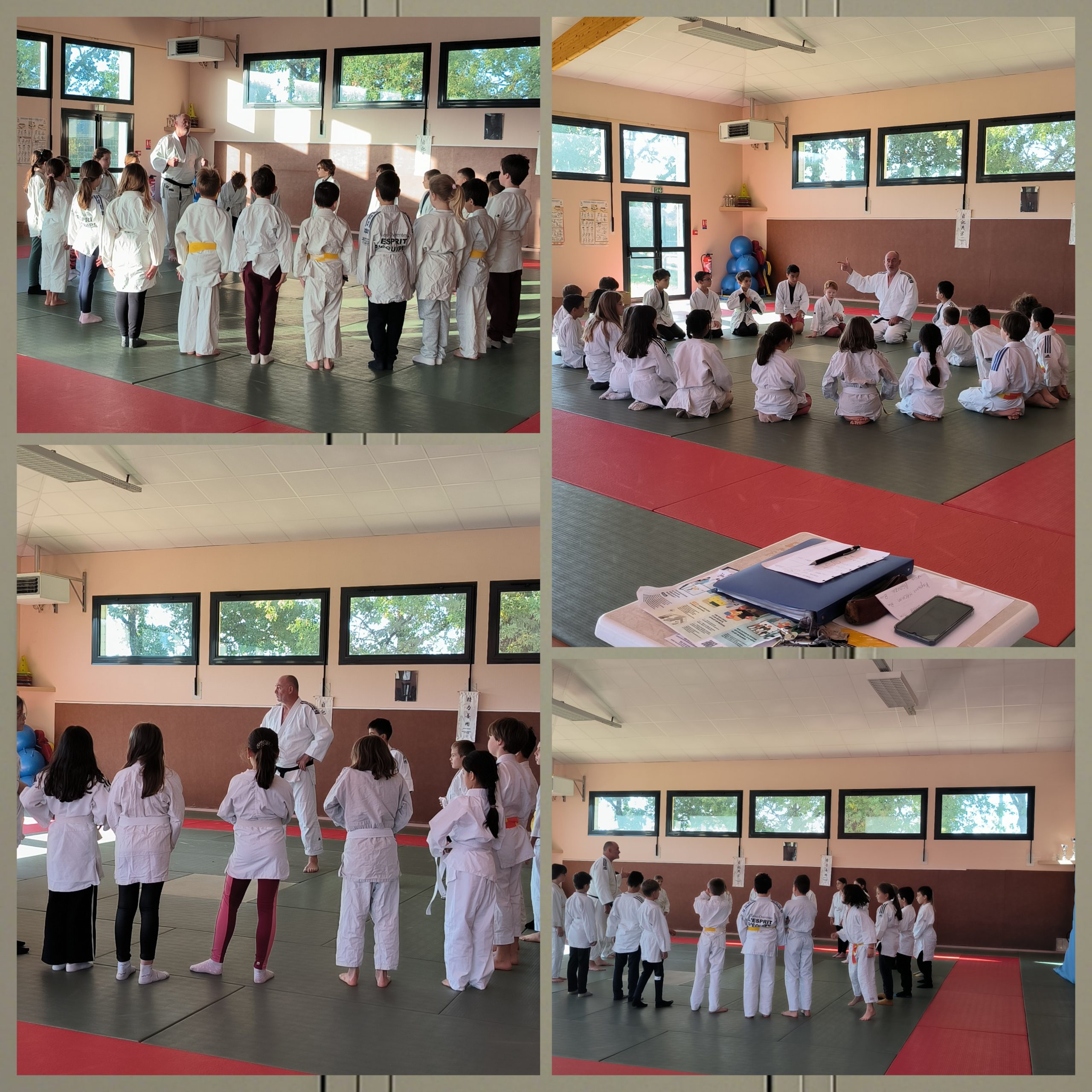 Journée de découverte du Judo pour l’école de Béruges Journée de découverte du Judo pour l’école de Béruges