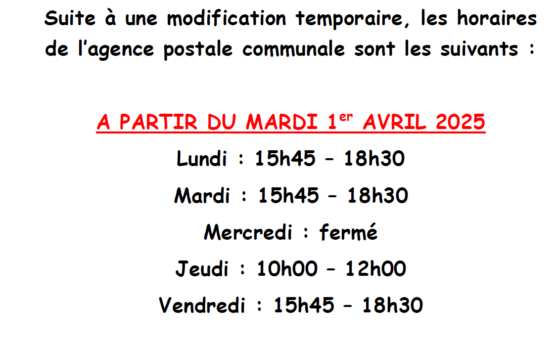 Agence Postale