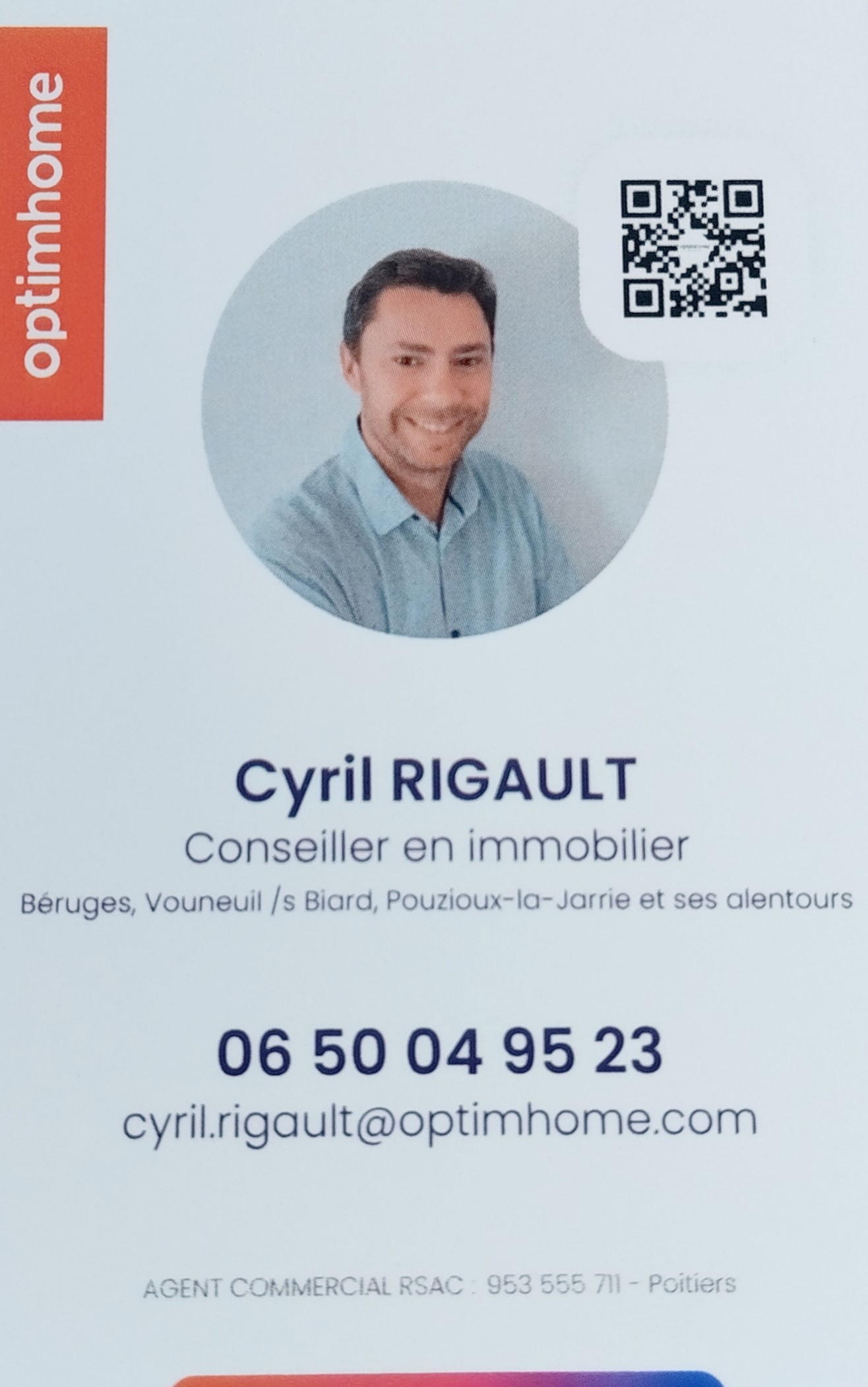Nouveau professionnel : Cyril Rigault conseiller immobilier