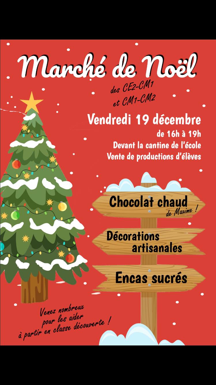 Marché de Noël de l’école
